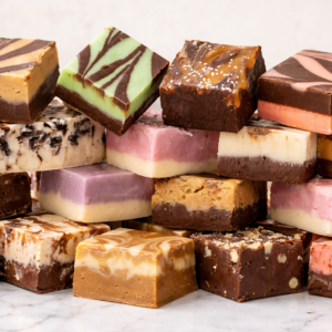2 lbs Gourmet Fudge - Pick Four 8 oz Flavors