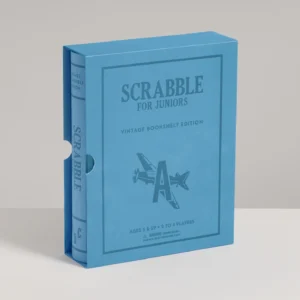 Scrabble For Juniors Vintage Bookshelf Edition